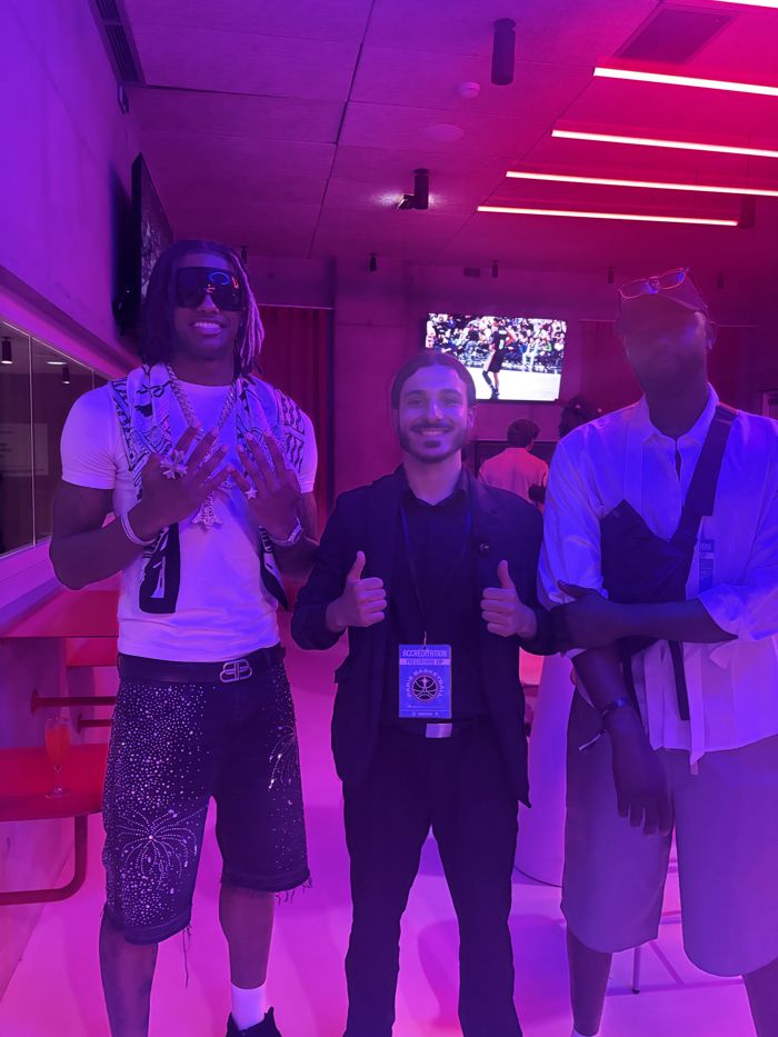 Mehdi avec Diamant Blazi