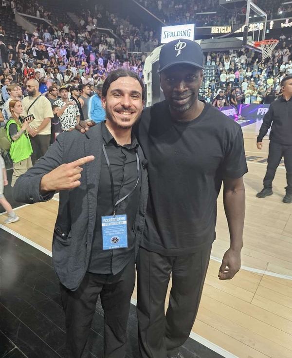 Mehdi avec Omar Sy