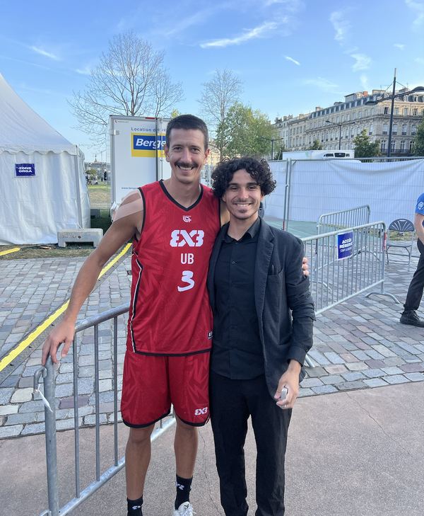 Mehdi avec Strahinja Stojačić